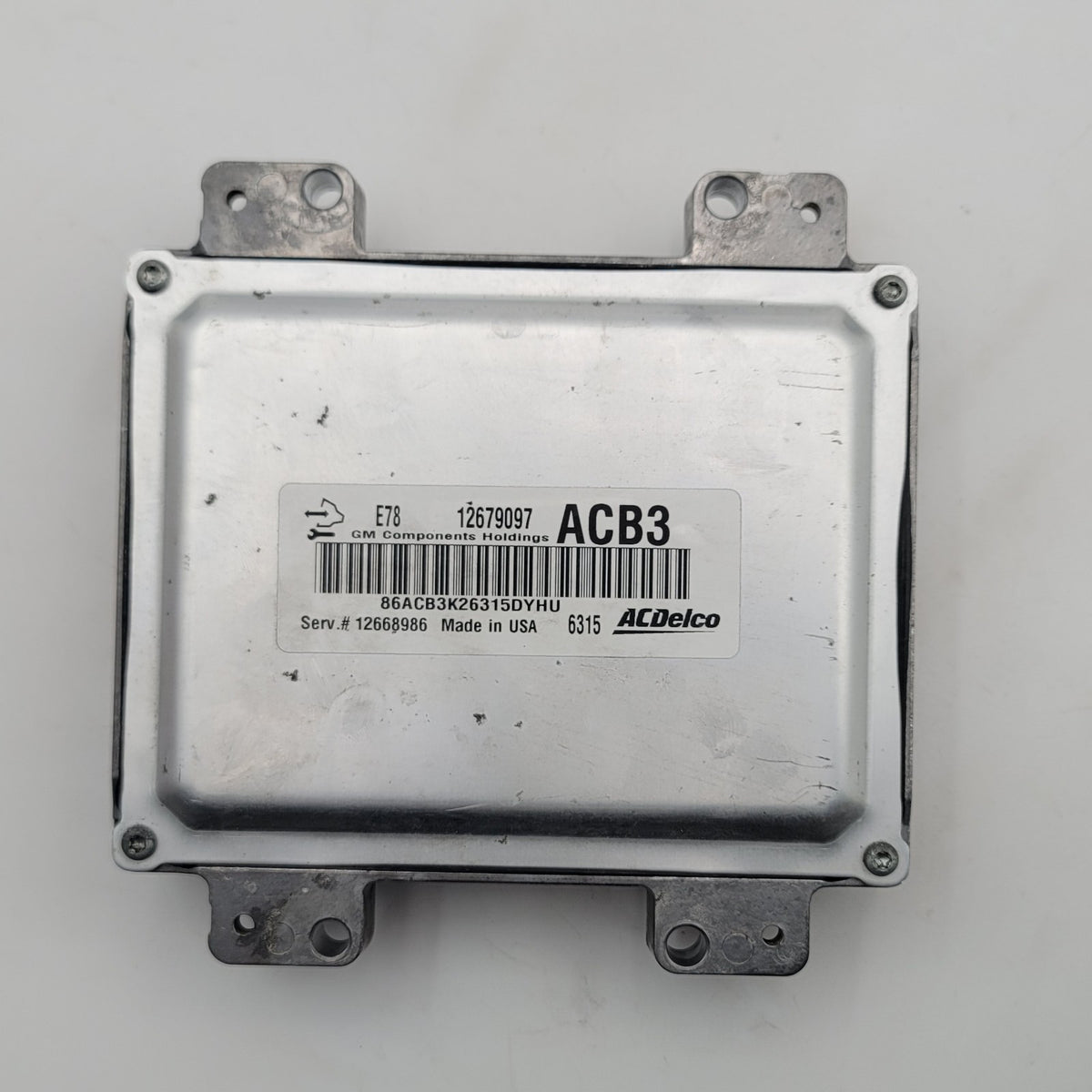 2017 2018 2019 Buick Encore 1.4L Engine Electronic Control Module ECU 12679097
