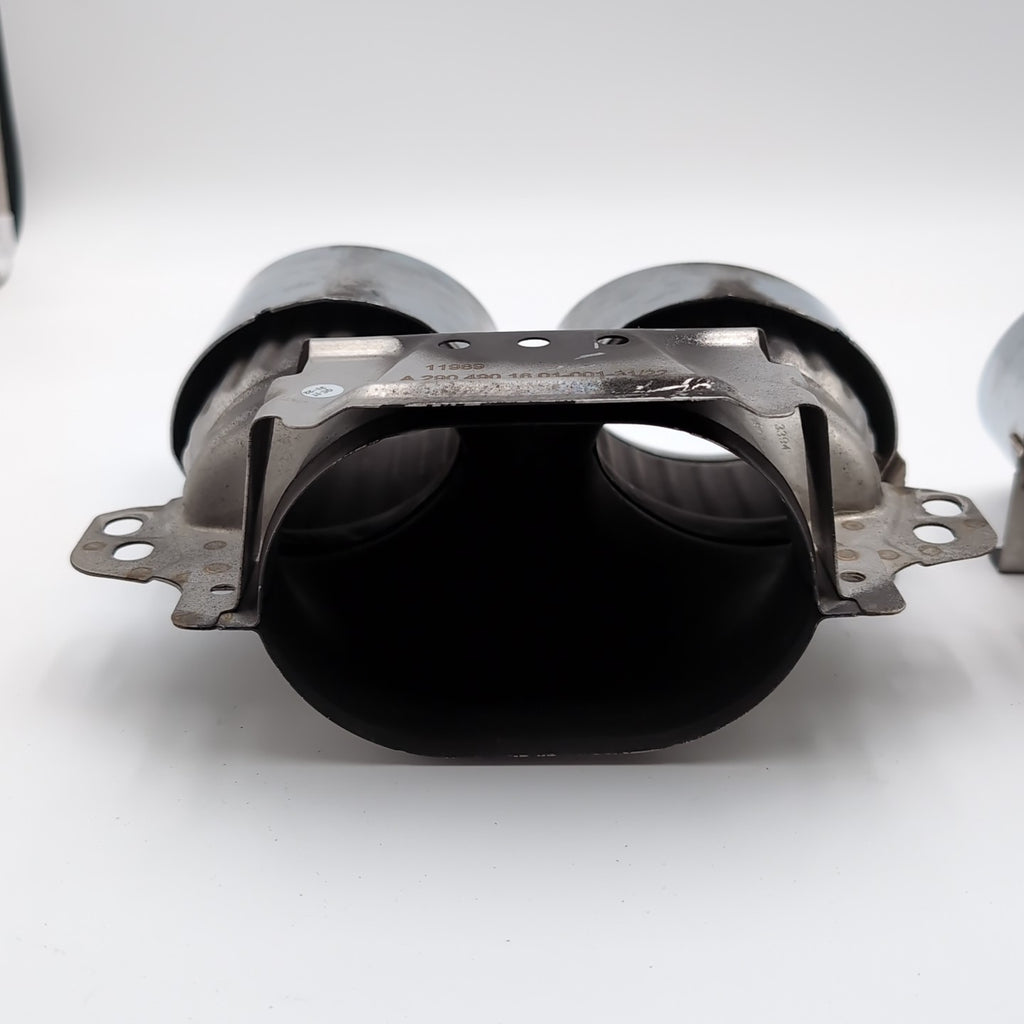 2019 - 2024 Mercedes-Benz X290 AMG Rear Left & Right Exhaust Tip Set OEM