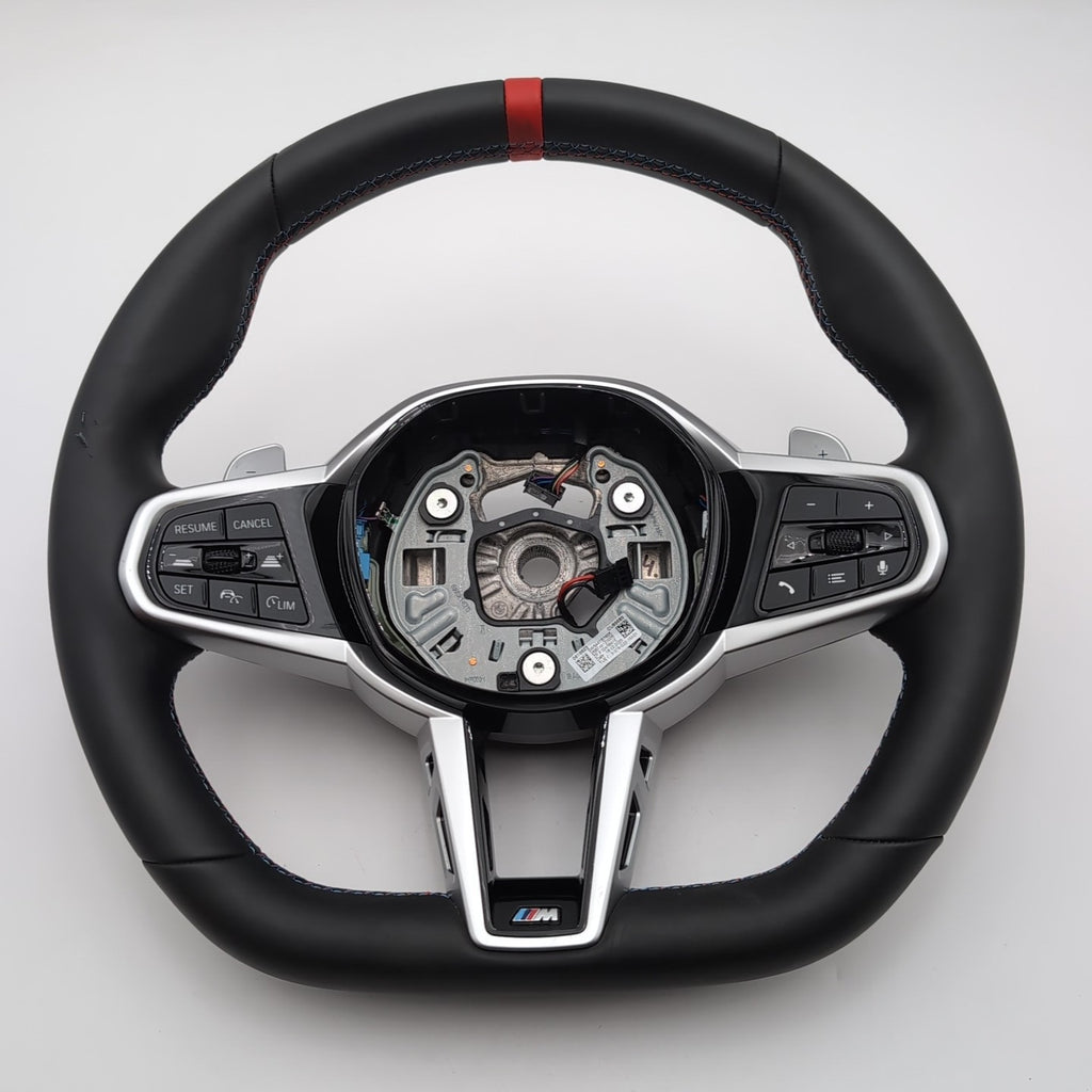 2025 2026 BMW M340i M440i G20 G22 M Sport Steering Wheel Flat Bottom 5A67B76