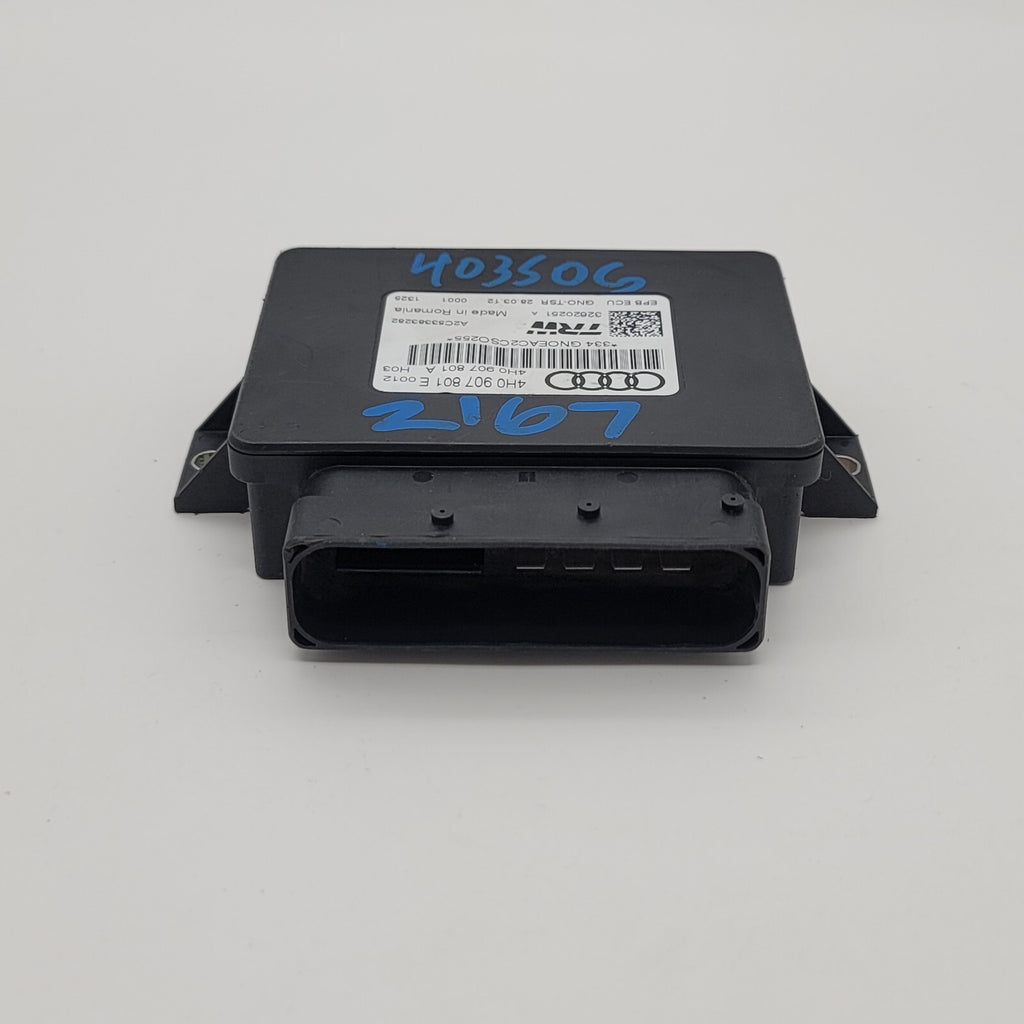 2011- 2017 AUDI A6 A7 A8 ELECTRIC PARKING BRAKE CONTROL MODULE 4H0907801E OEM