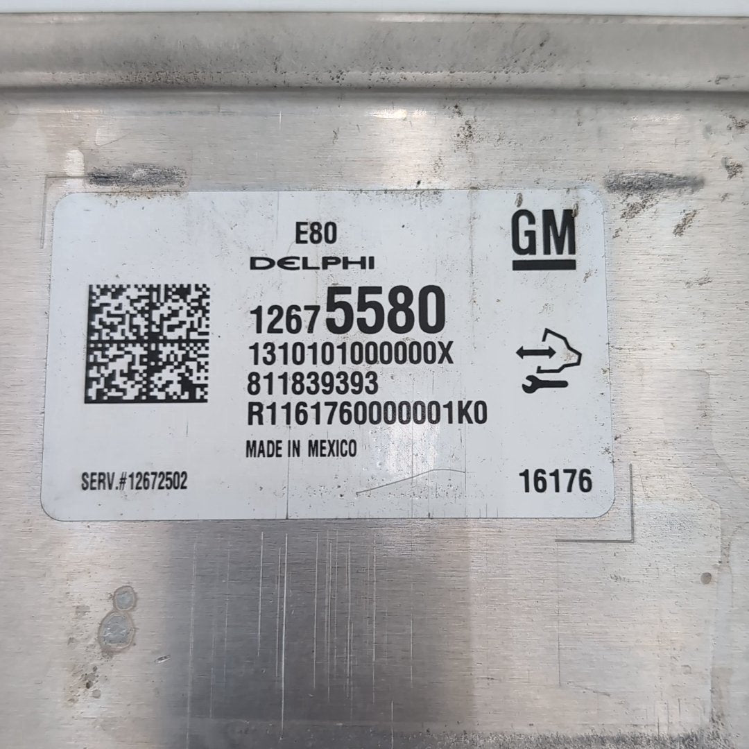 2016 Chevrolet Malibu 1.5L Engine Computer Control Module E80 12675580