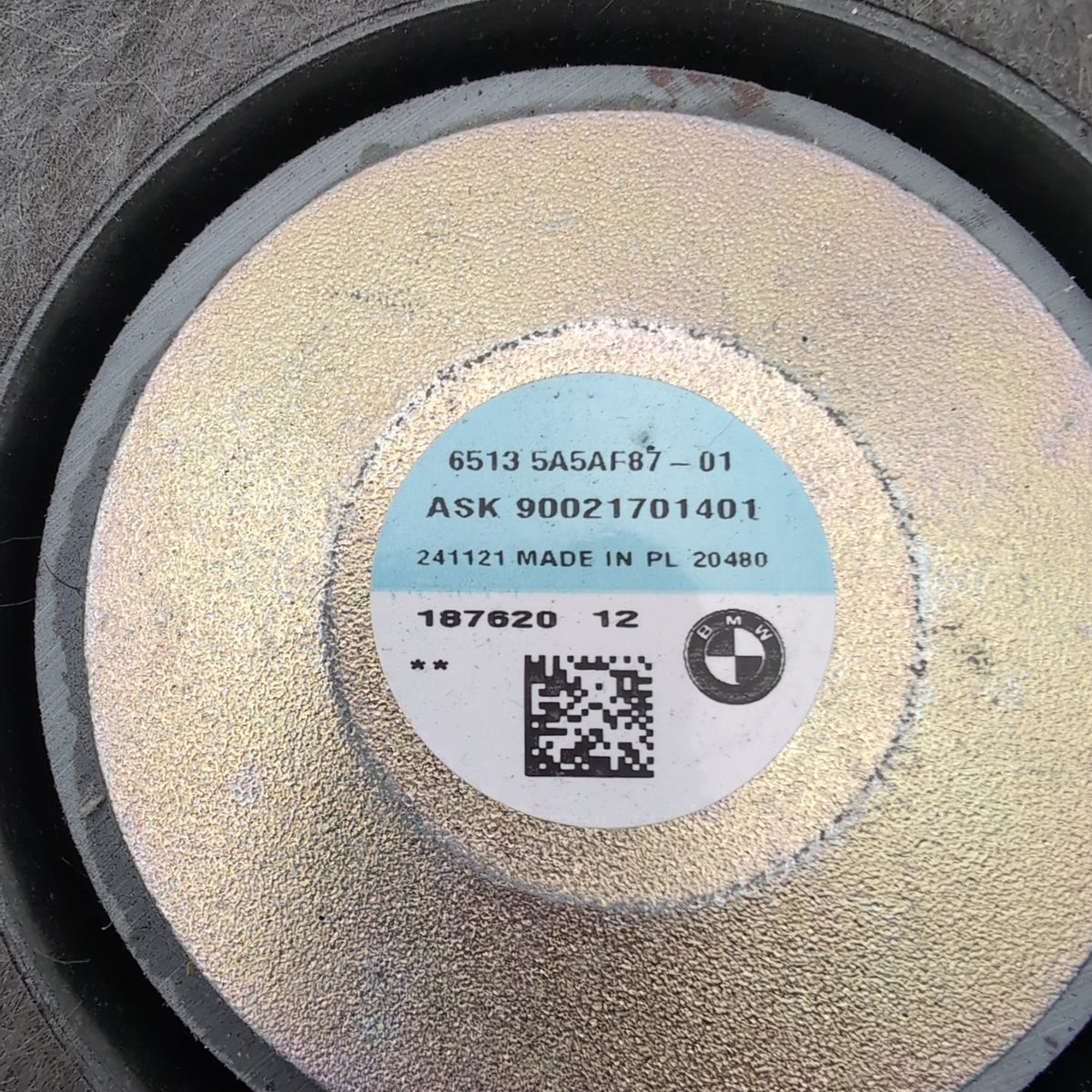 2024 2025 2026 BMW 530i 540i G60 Left Subwoofer Speaker 5AFAF87