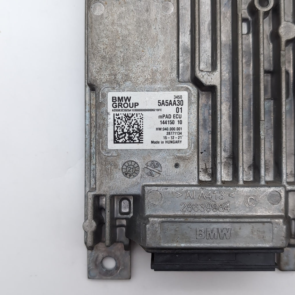2022 BMW IX X1 mPAD ECU Control Module OEM 5A5AA30