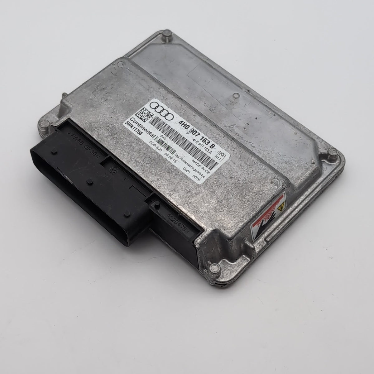 2016 2017 2018 AUDI S6 C7 Differential Control Module 4H0907163B