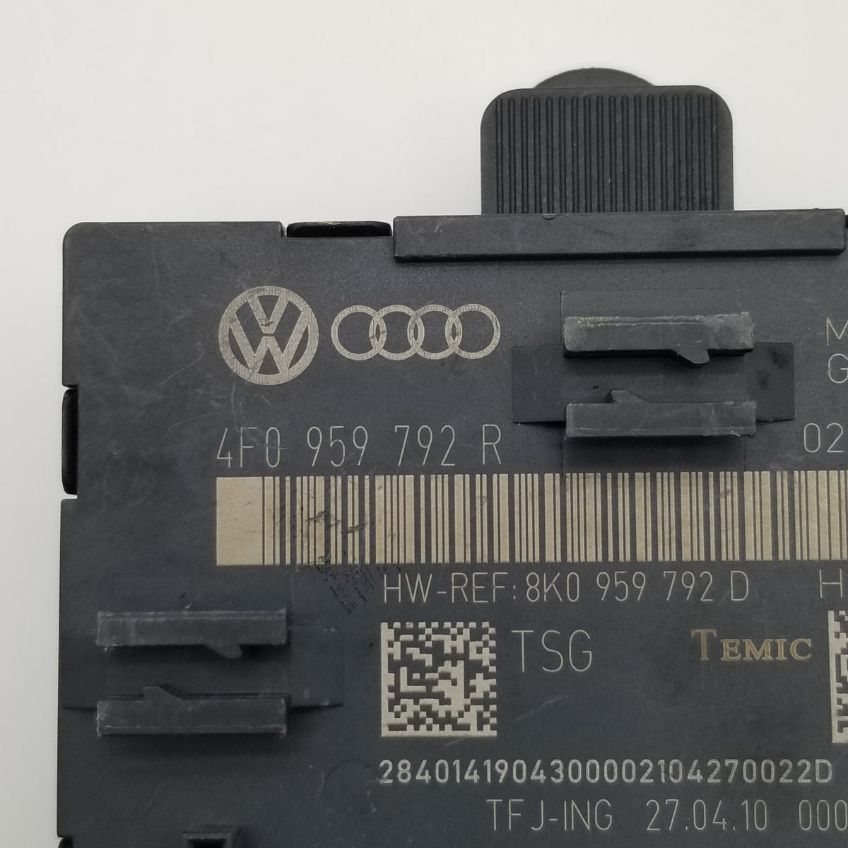 2007 2008 2009 Audi Q7 Right Front Door Module 4F0959792R