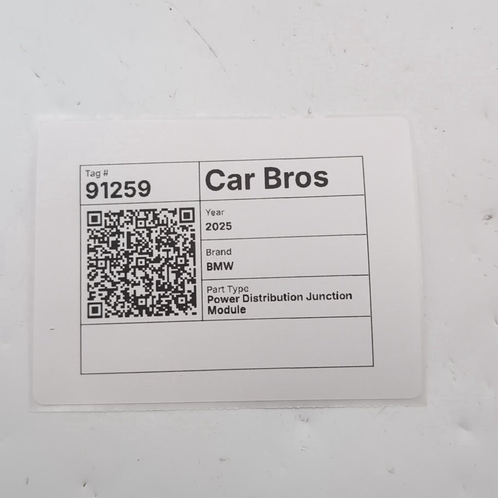 2024 - 2026 BMW XM X5 Rear Trunk Power Distribution B+ Junction Terminal 5A584A9