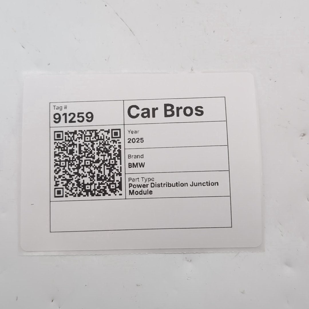 2024 - 2026 BMW XM X5 Rear Trunk Power Distribution B+ Junction Terminal 5A584A9