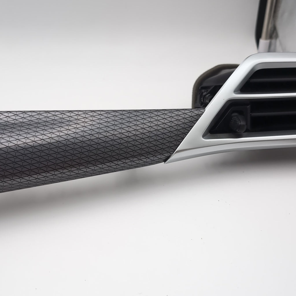 2025 2026 BMW G42 G20 G22 Center Dash Air Vent Assembly Trim Aluminum Rhombicle