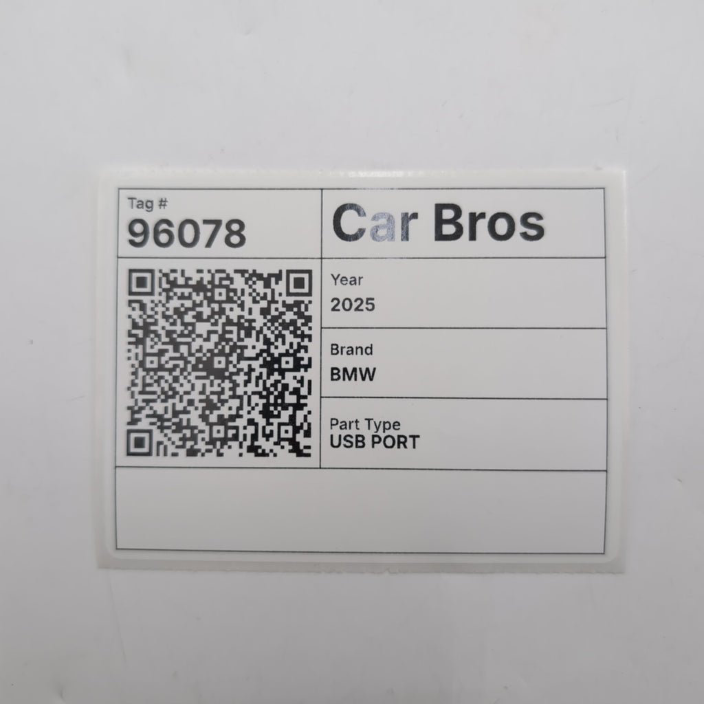 2019 - 2026 BMW G20 G21 G22 G26 G15 G30 G42 X3 Single USB Socket Port 5B51C70