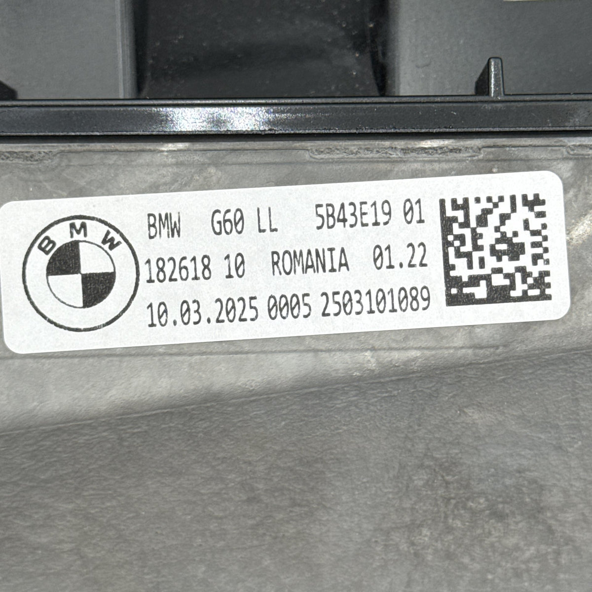 2024 2025 2026 BMW i5 530i 540i G60 HUD Heads Up Display Projector 5B43E19