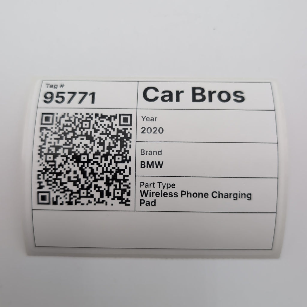 2019 - 2023 BMW 330i G20 Center NFC Near Field Communication Charging Tray