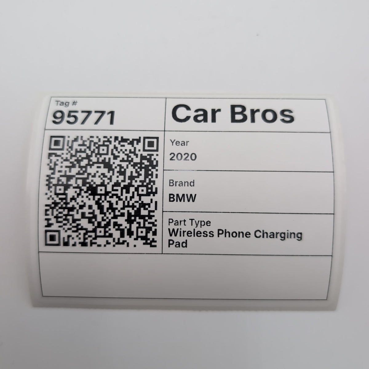2019 - 2023 BMW 330i G20 Center NFC Near Field Communication Charging Tray