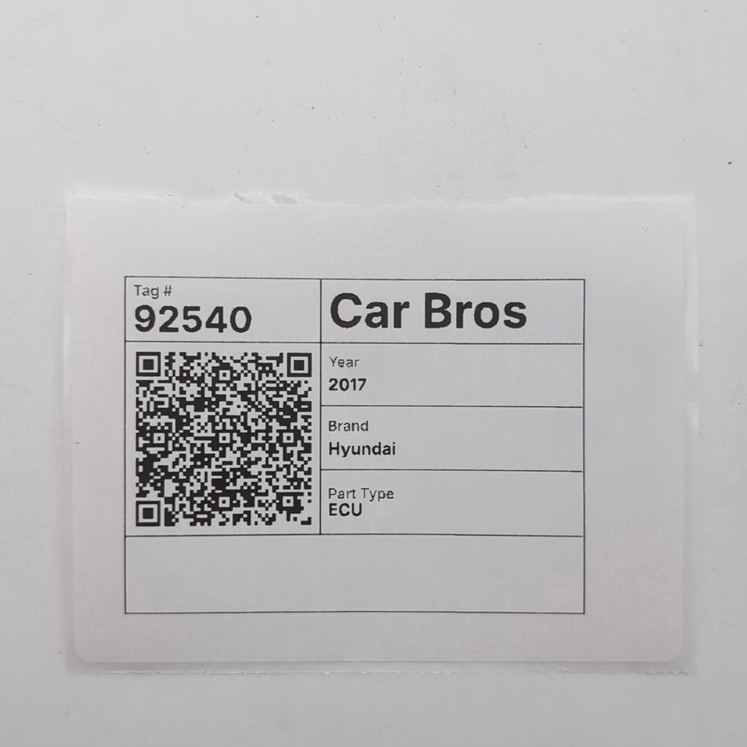 2015 2016 2017 Hyundai Sonata Engine Computer Control Module ECU 39118-2BLA3