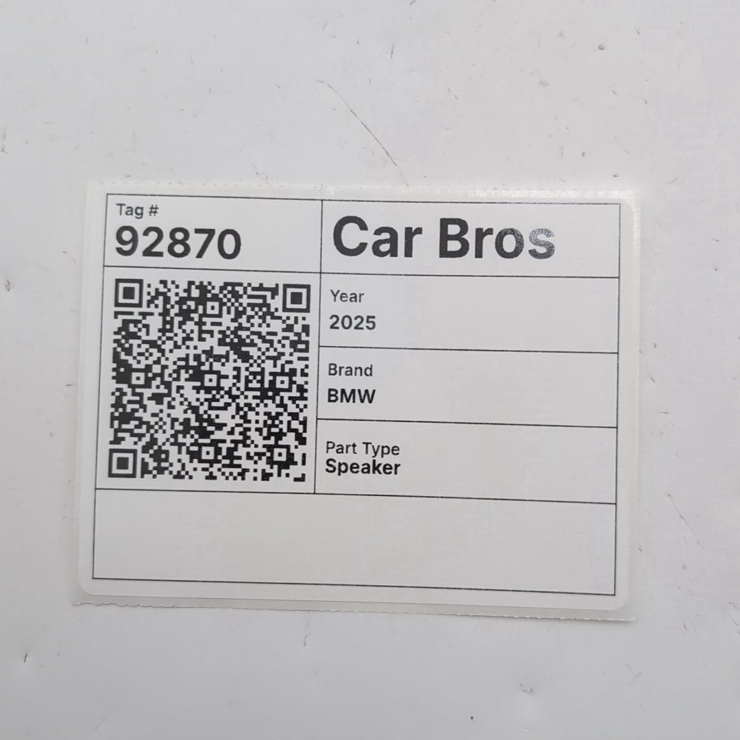 2019 - 2025 BMW G20 G22 G26 G30 M3 X3 X4 X5 X6 Midrange Door Speaker Harman