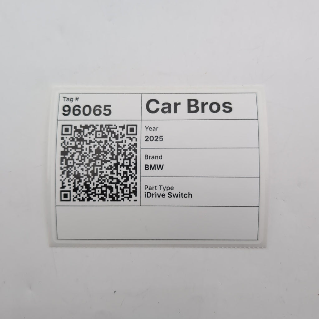 2022 - 2025 BMW i4 G20 G23 G26 G42 iDrive Navigation Media Switch Knob 5B6B590