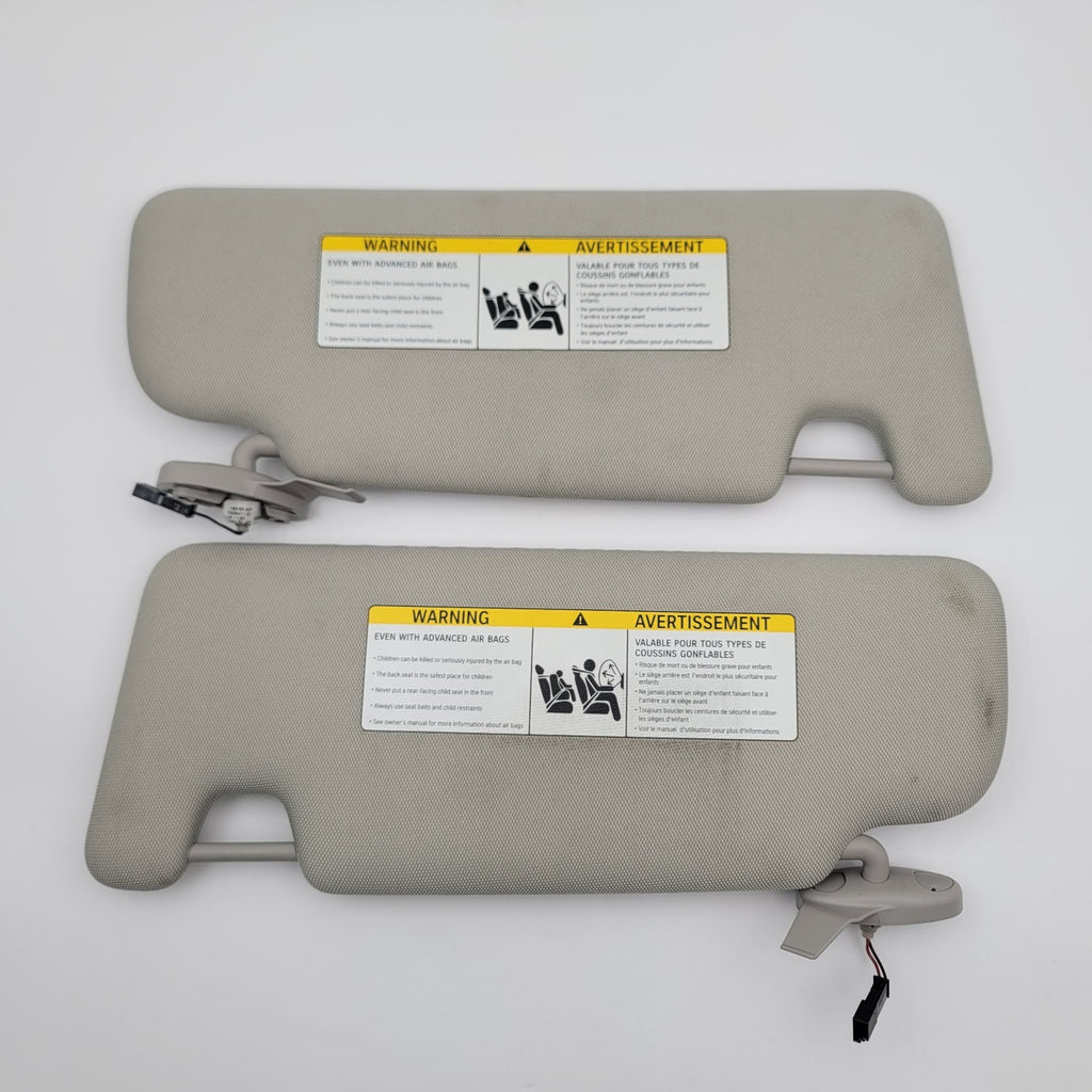 2014- 2021 BMW i3 FRONT LEFT RIGHT SUN VISOR SET OEM