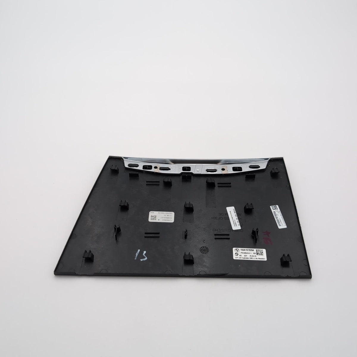 2021 - 2025 BMW G42 G20 G26 M3 M4 Cup Holder Compartment Trim Aluminum Rhombicle
