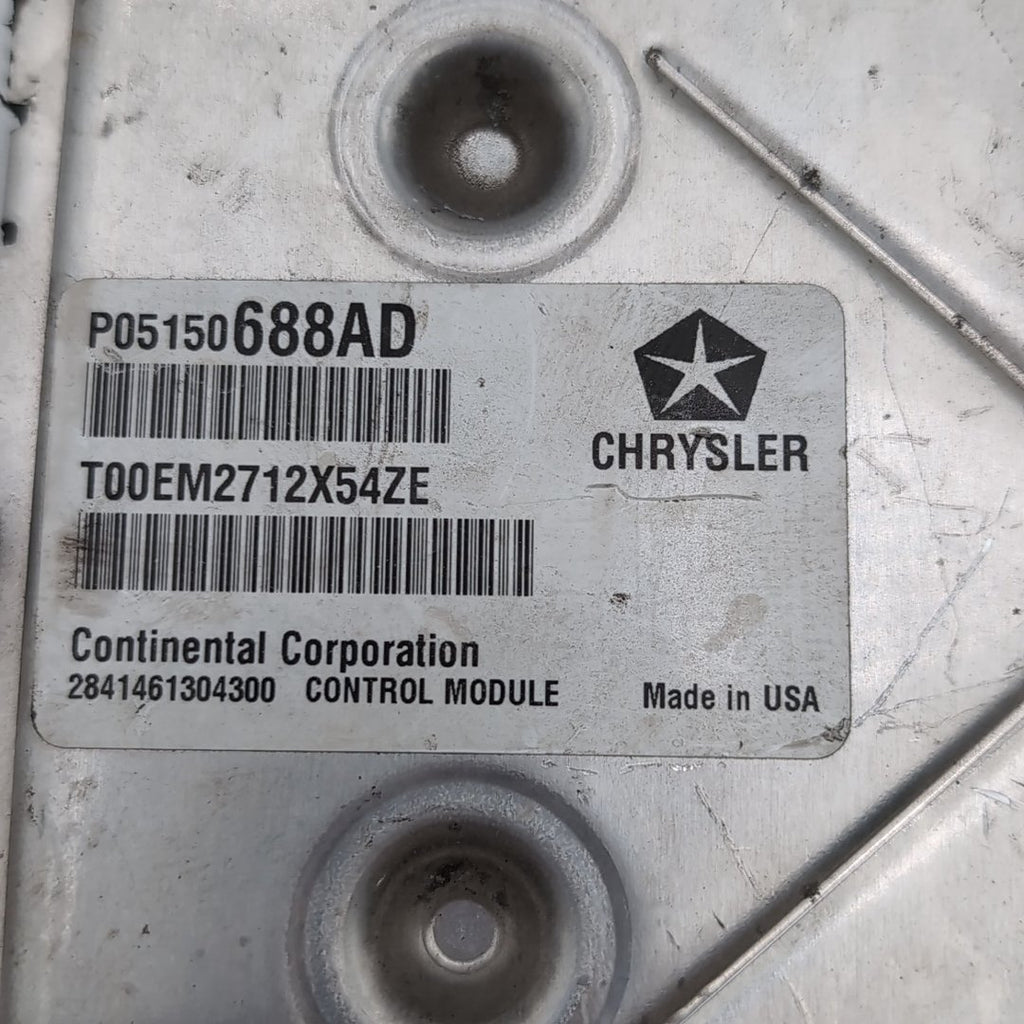 2013 Dodge Dart 2.0L Engine Computer Control Module ECU 05150688AD