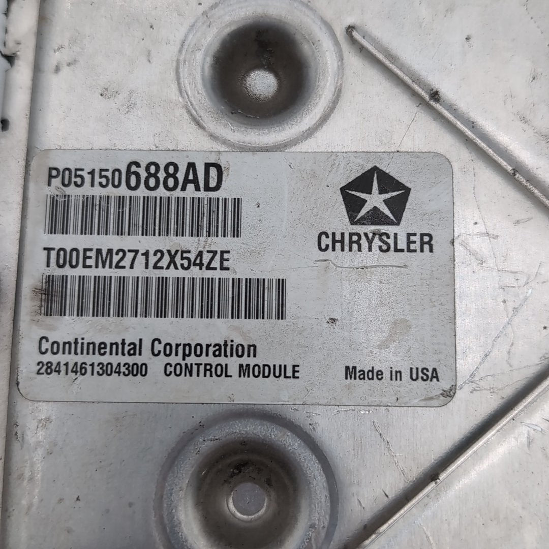 2013 Dodge Dart 2.0L Engine Computer Control Module ECU 05150688AD