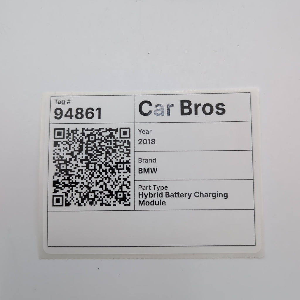 2016 - 2019 BMW 740i 750i G12 Hybrid Battery Charing Module BCU 6819838