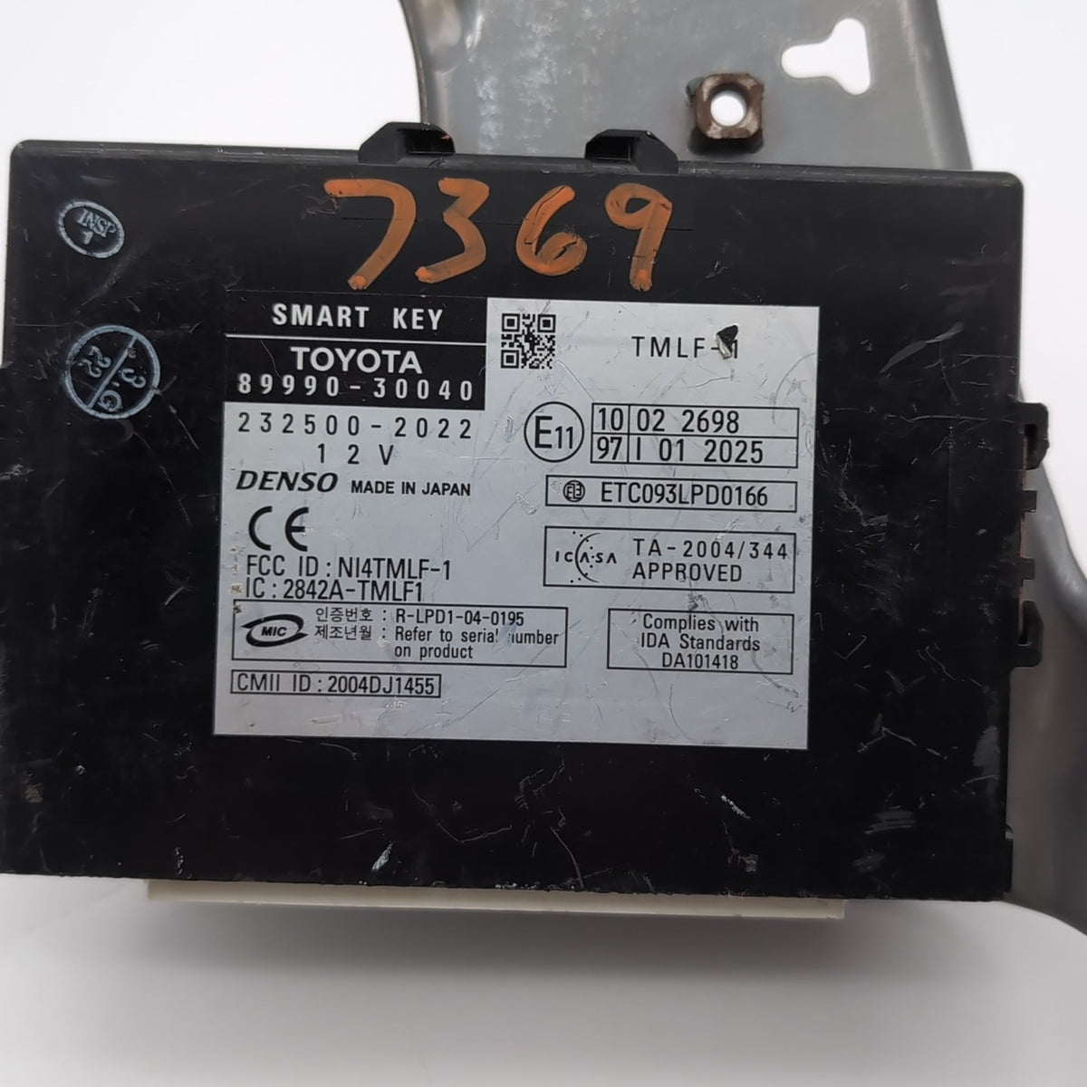 2006 2007 Lexus Gs300 Smart Key Control Module 89990-30040 OEM