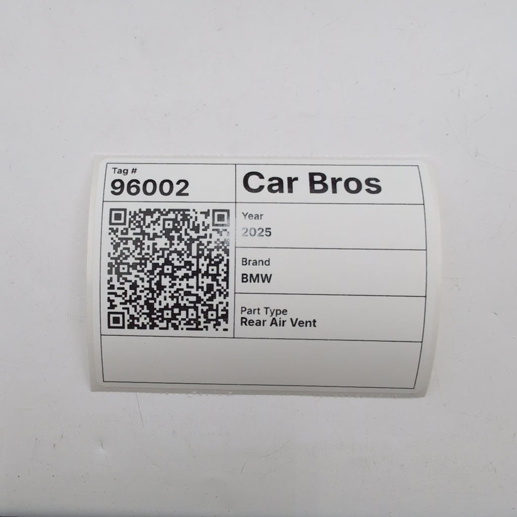 2022 - 2026 BMW 330i G20 i4 G26 Rear Console AC Air Vent Trim 5A3B8E1