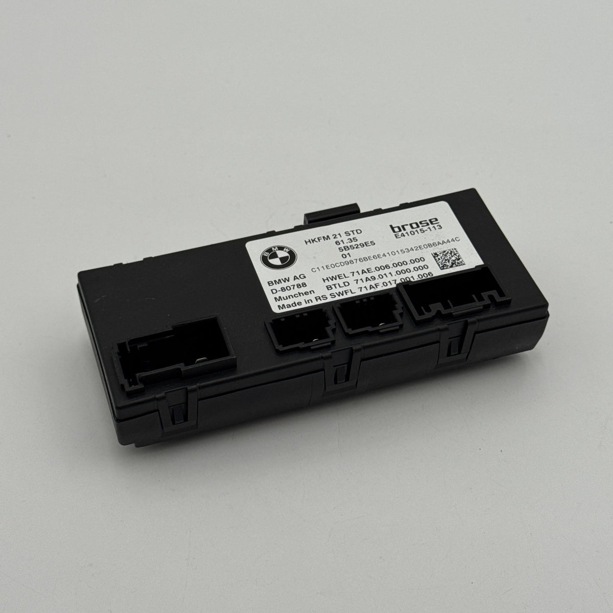 2024 - 2026 BMW G60 XM X6 X3 X1 X2 Trunk Lid Deck Lid Control Module 5B529E5