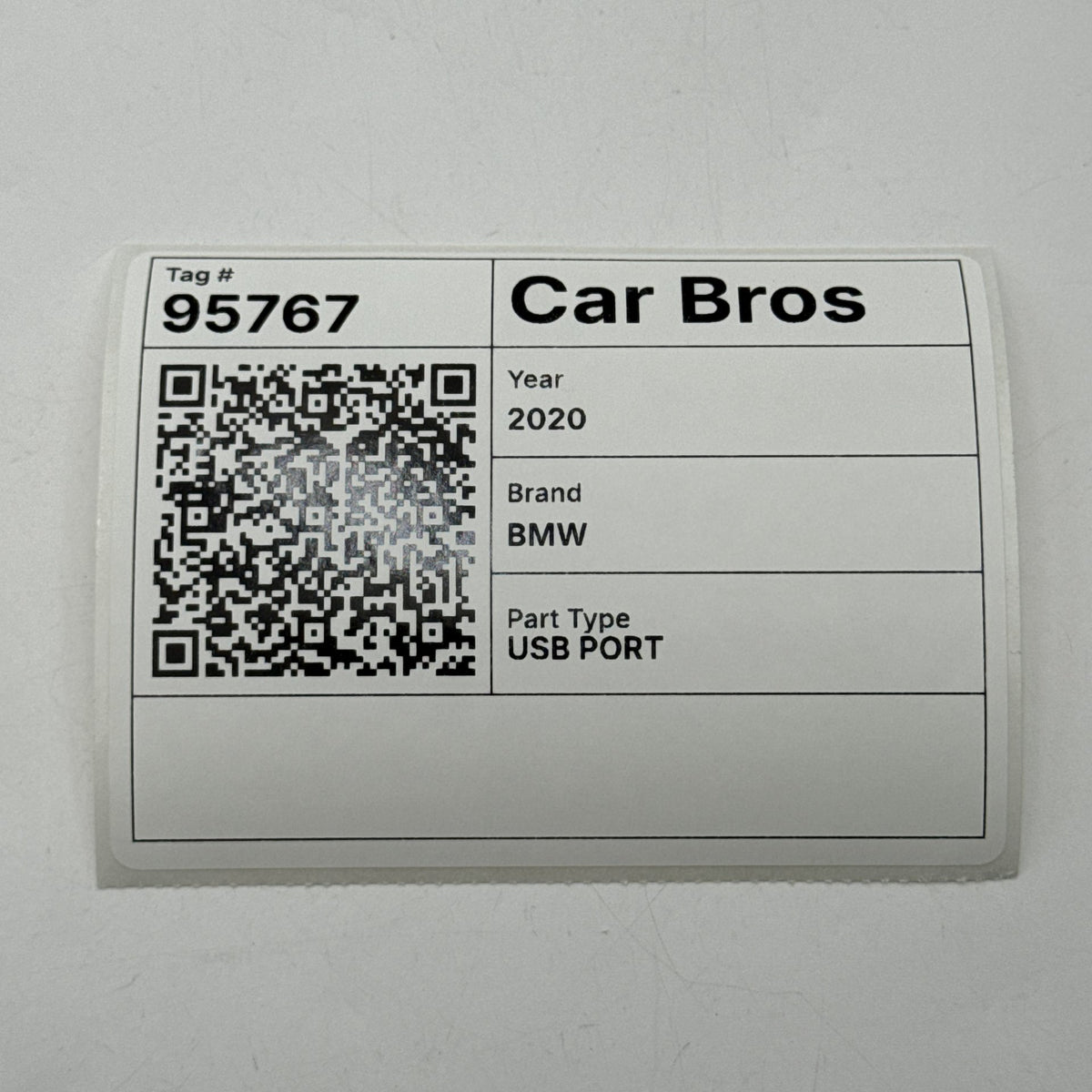 2019 - 2024 BMW 3 4 5 X3 X4 X5 X6 Rear Center Single USB Port Socket 8711939