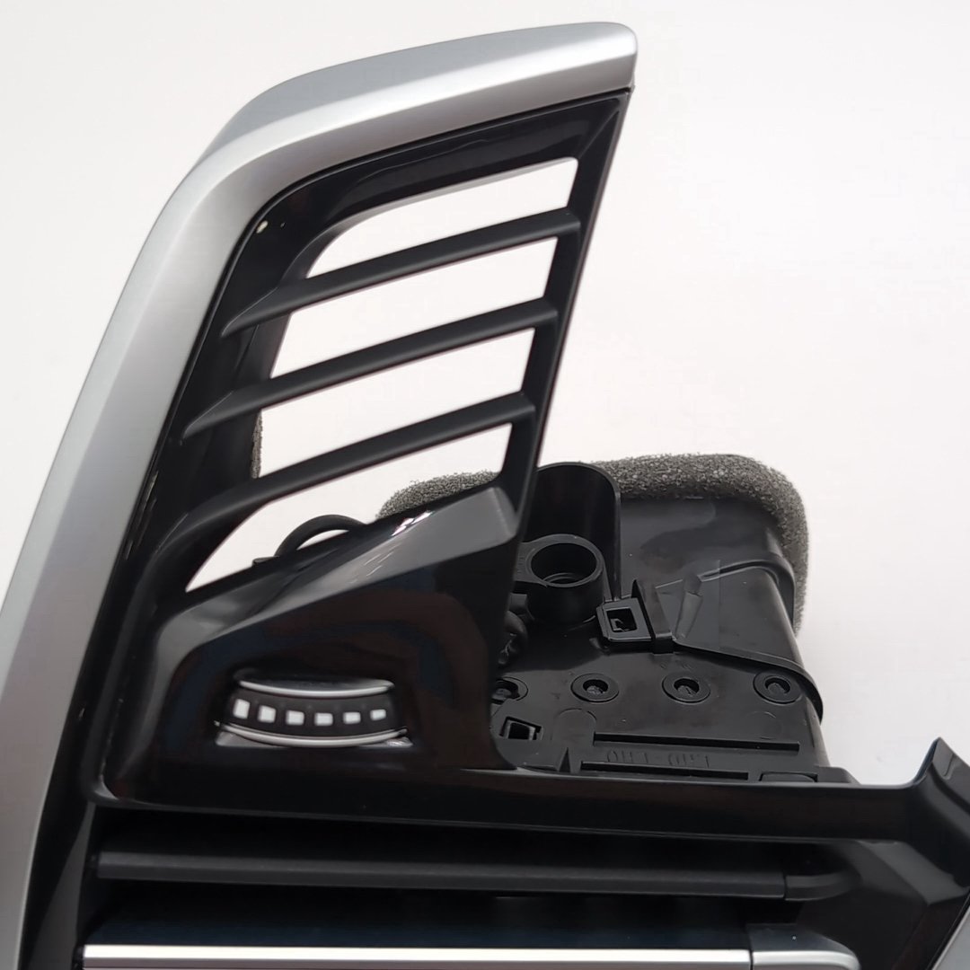 2019 - 2023 BMW X5 X6 Front Left Dash Air Vent Fineline Stripe Brown Gloss Trim
