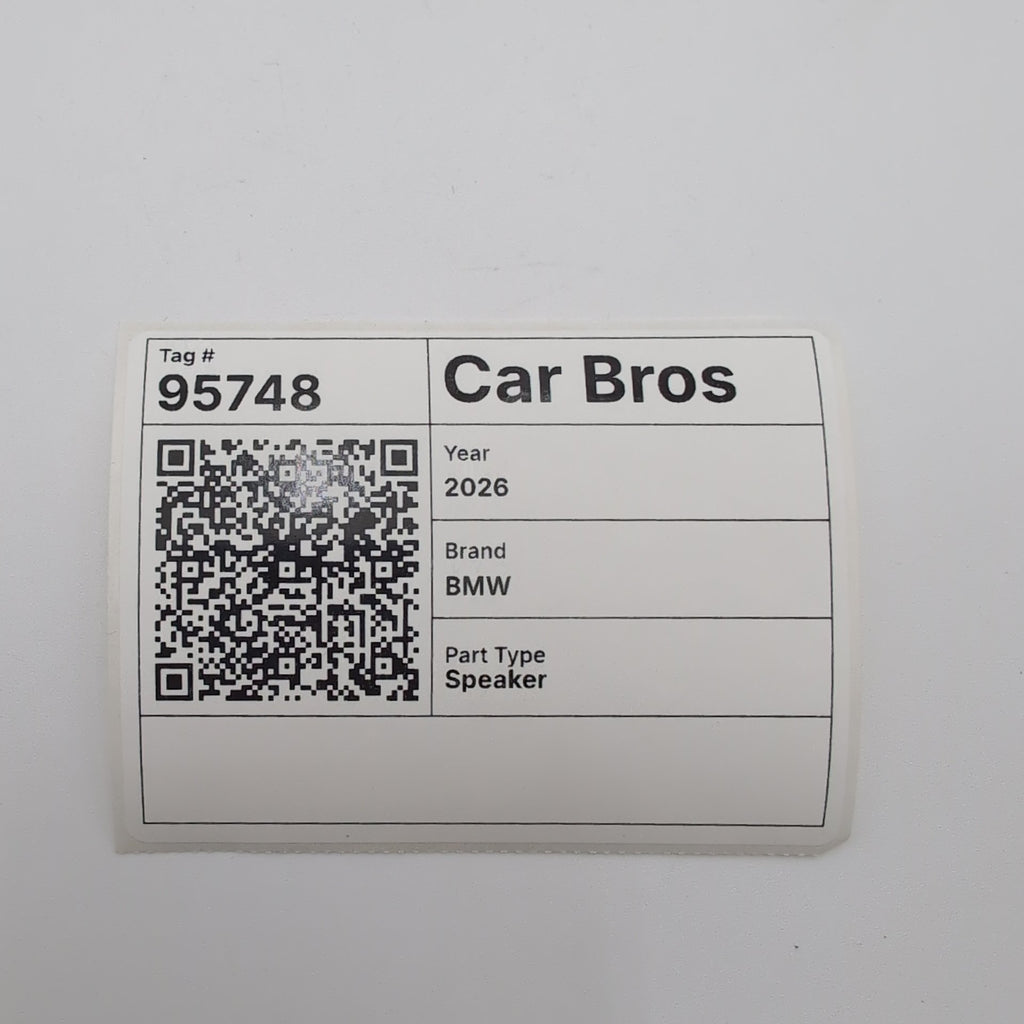 2019 - 2026 BMW G20 X3 X4 X5 X6 X7 Front Rear Door Midrange Speaker 6809629