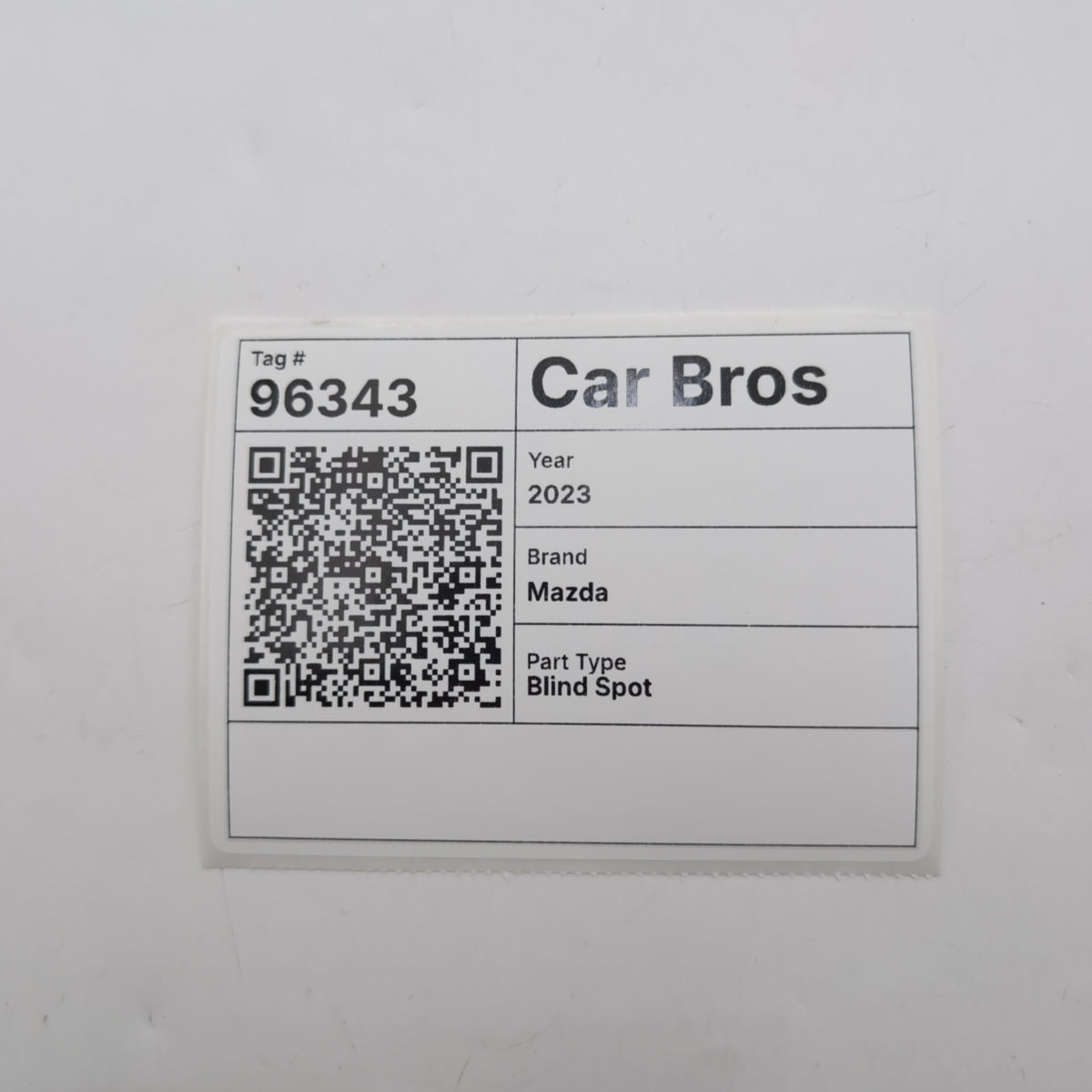 2019 - 2023 Mazda 3 CX-30 Rear Blind Spot Monitor Radar Sensor BDTS-67Y30-C