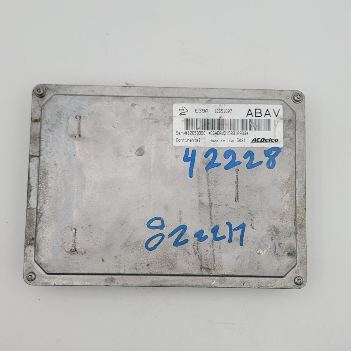 2016 CHEVROLET EQUINOX Engine Control Module ECU 12651807