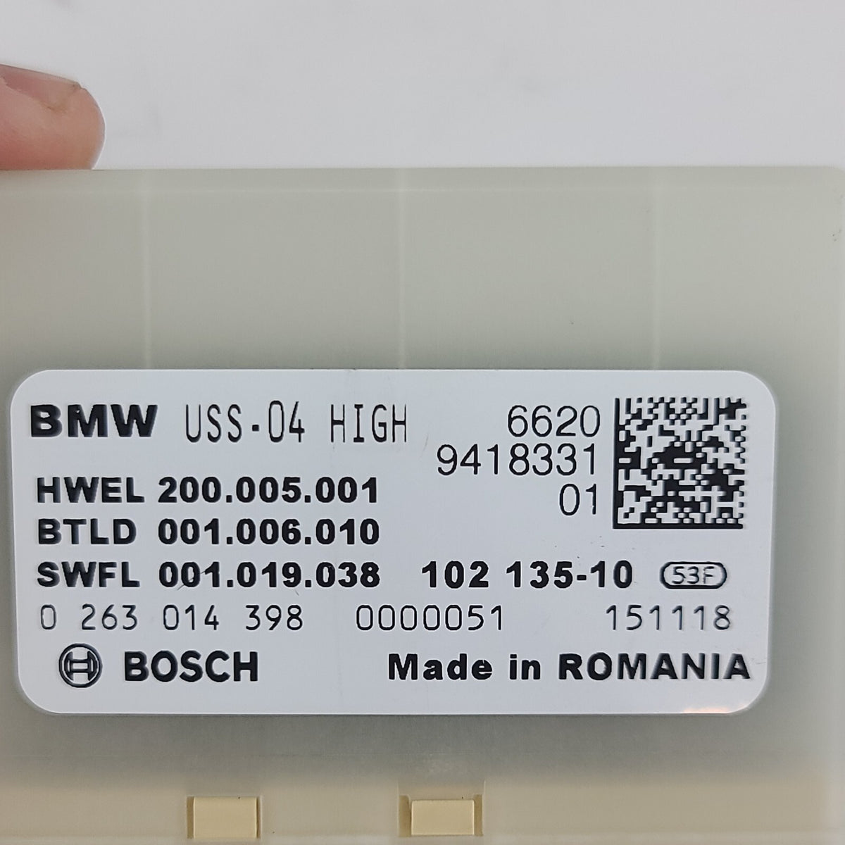 2019 - 2025 BMW 2 3 4 7 8 M X3 X4 X5 X6 X7 Z4 PARKING PARK ASSIST CONTROL MODULE