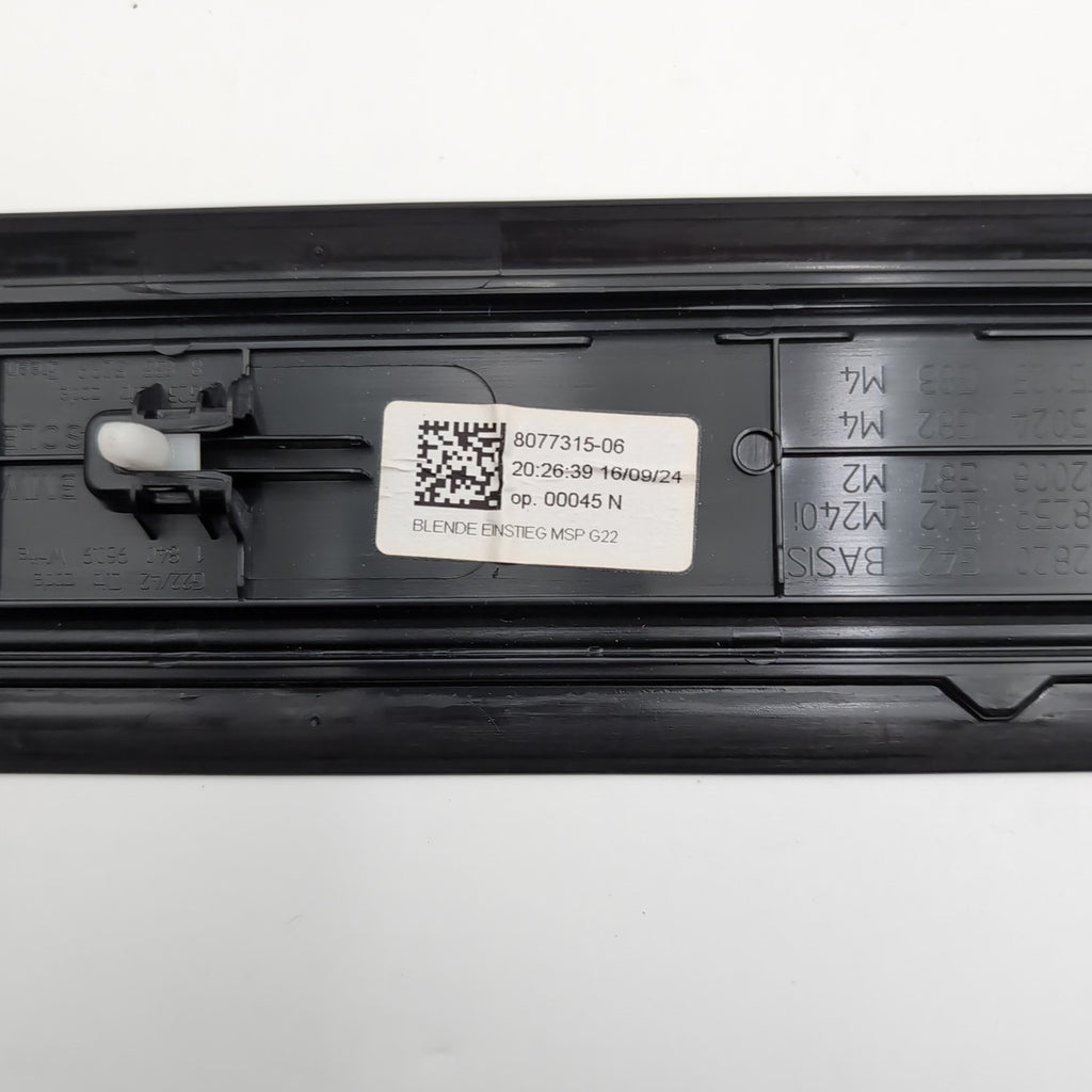 2024 2025 BMW M440i M240i Front Left Right Sill Trim Cover Set M Sport 8077315