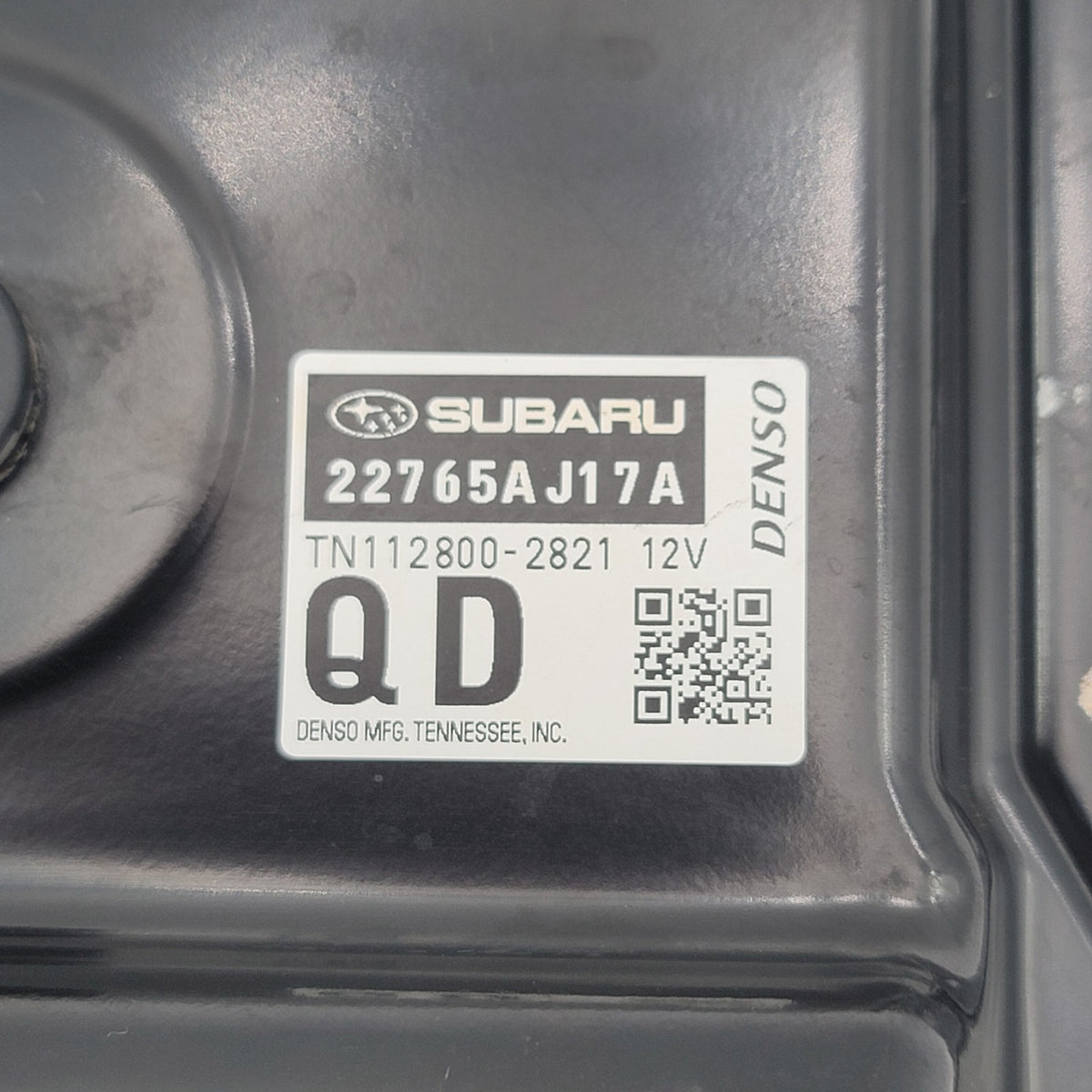 2016 Subaru Legacy Engine Electronic Control Module ECM OEM 22765AJ17A