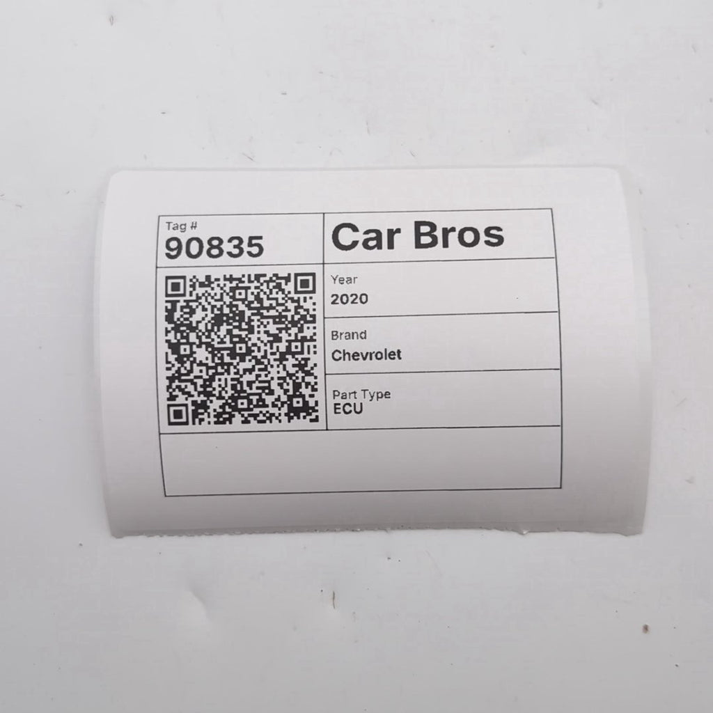 2020 Chevrolet Traverse Engine Computer Control Module E82 12708809