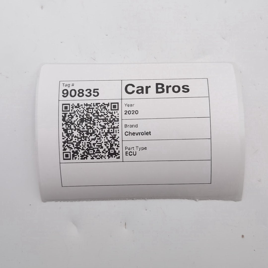 2020 Chevrolet Traverse Engine Computer Control Module E82 12708809