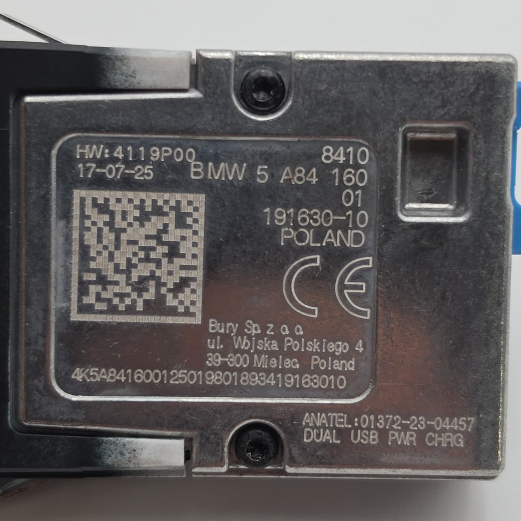 2019 - 2026 BMW G20 G26 G80 G22 G82 M3 M4 Dual USB Type C Charging Port 5A84160