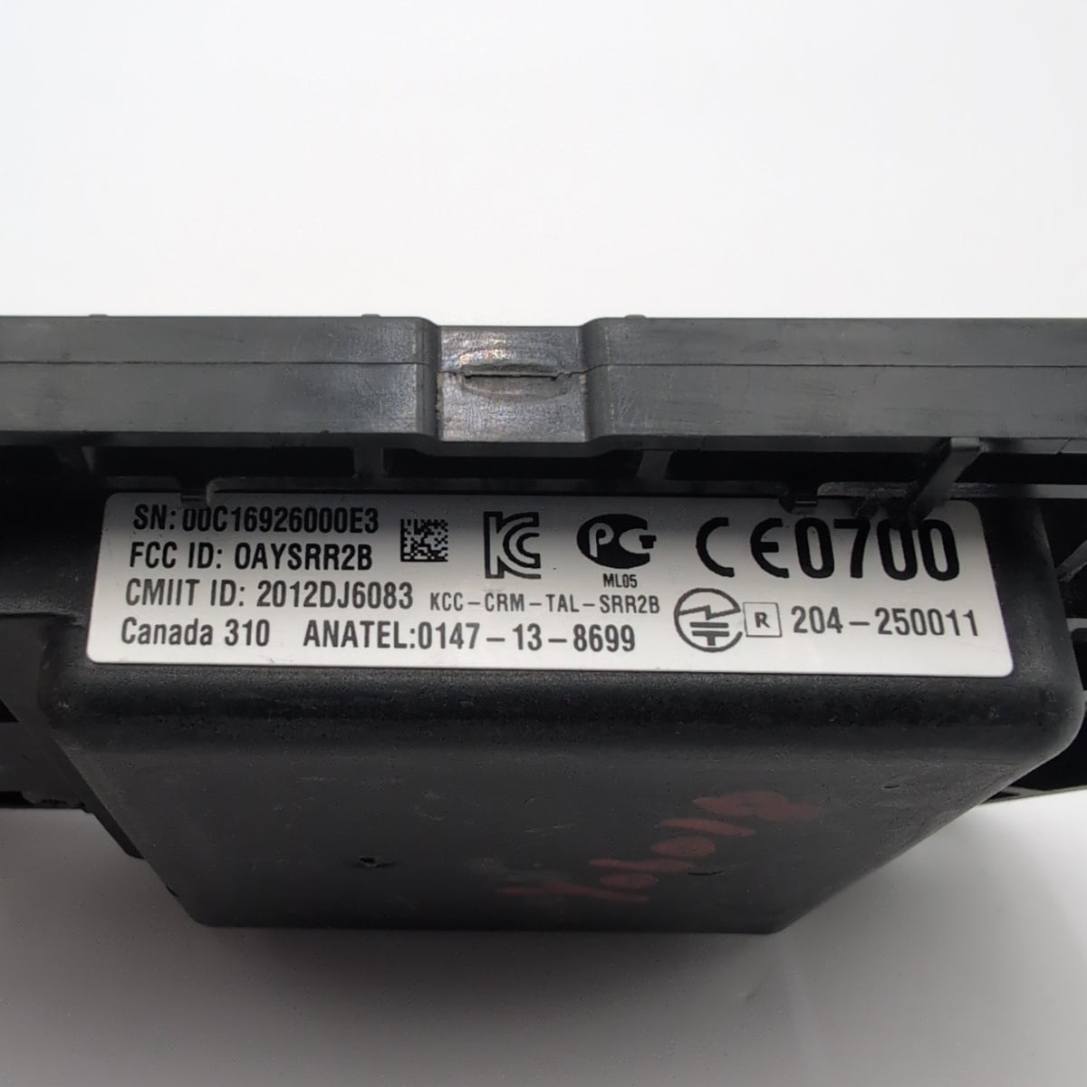 2015 - 2018 Nissan Pathfinder Right Blind Spot Radar Sensor 284K06KA2A