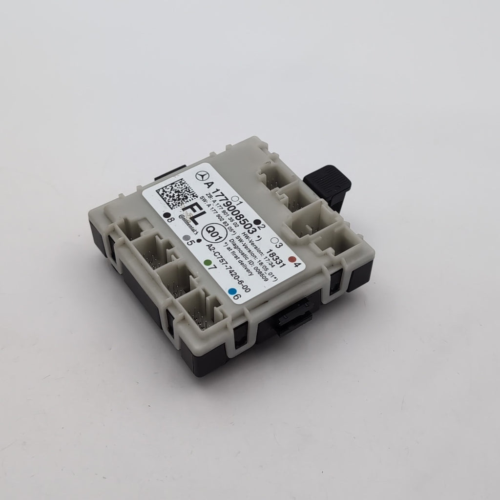 2020- 24 MERCEDES A CLA GLA GLB FRONT LEFT DRIVER DOOR CONTROL UNIT A1779005105