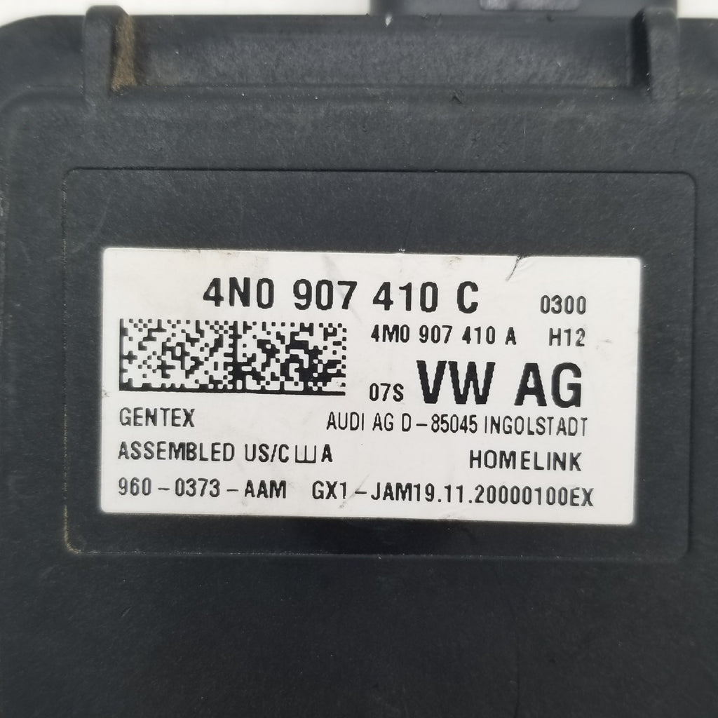 2020- 2023 PORSCHE CAYENNE Homelink Garage DOOR Opener Module 4N0907410C