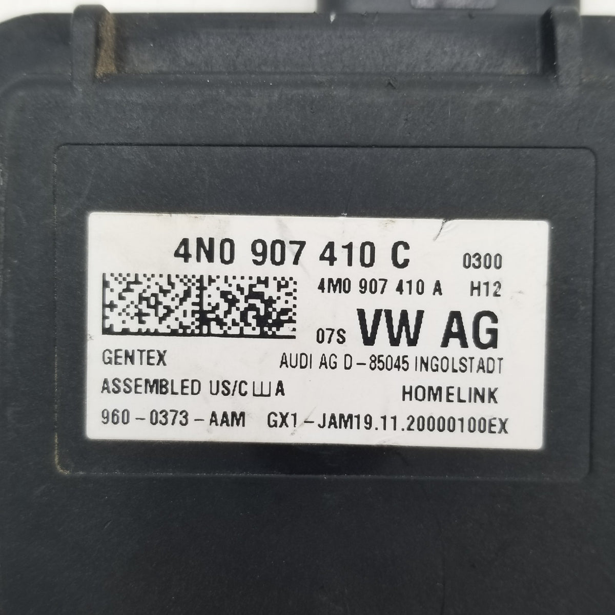 2020- 2023 PORSCHE CAYENNE Homelink Garage DOOR Opener Module 4N0907410C