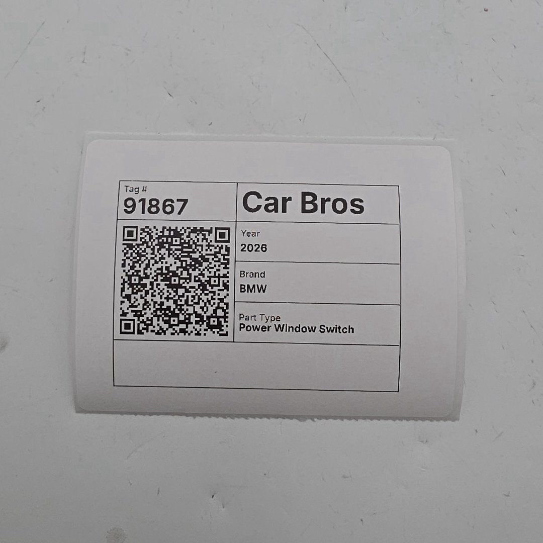 2023 - 2026 BMW 540i 530i 550e G60 iX Right Passenger Window Switch 9858637