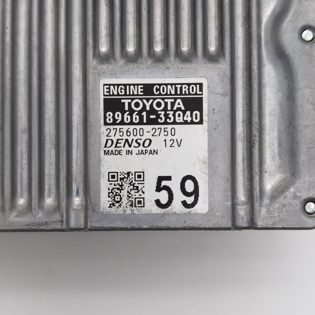 2015 LEXUS ES300H ECM ECU Engine Control Module 89661-33040