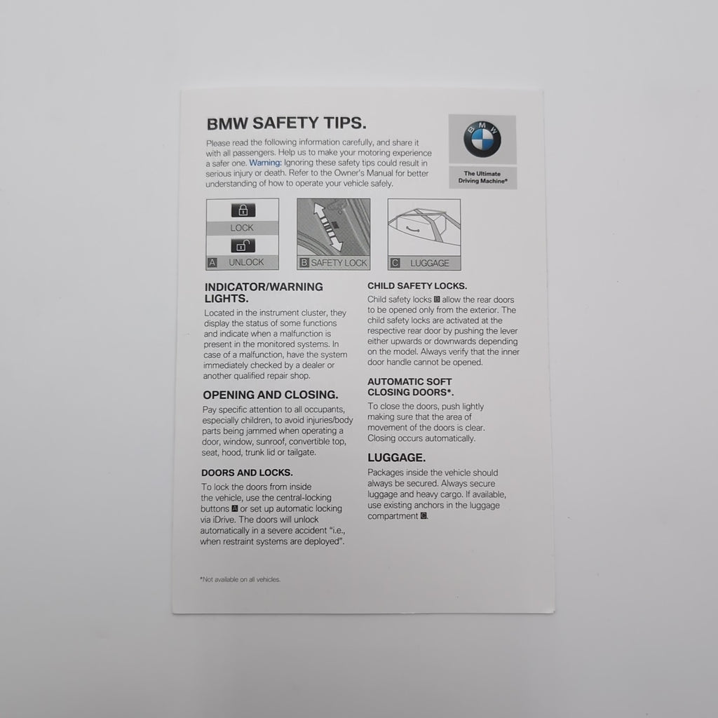 2024 BMW 3 Series Sedan Owners Manual Set Kit With Case OEM