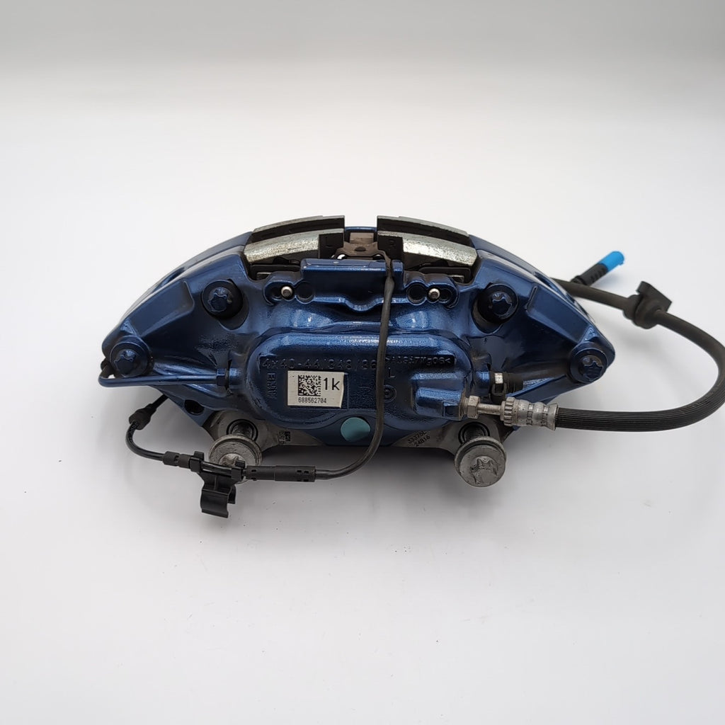2019 - 2025 BMW X3 X4 M Sport Front Left Brake Caliper Blue 6885627