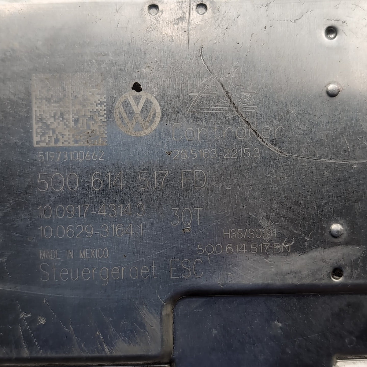 2019 2020 Volkswagen Tiguan ABS Anti Brake Lock Pump Unit OEM 5Q0614517FD