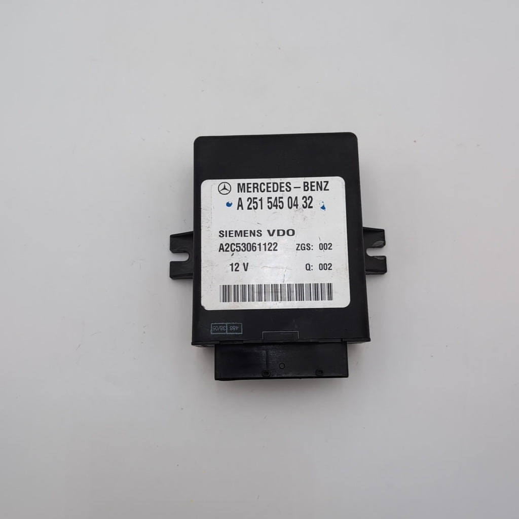 2006-2009 Mercedes W251 R500 R350 Airmatic Suspension Control Module A2515450432