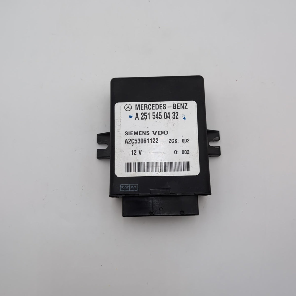 2006-2009 Mercedes W251 R500 R350 Airmatic Suspension Control Module A2515450432