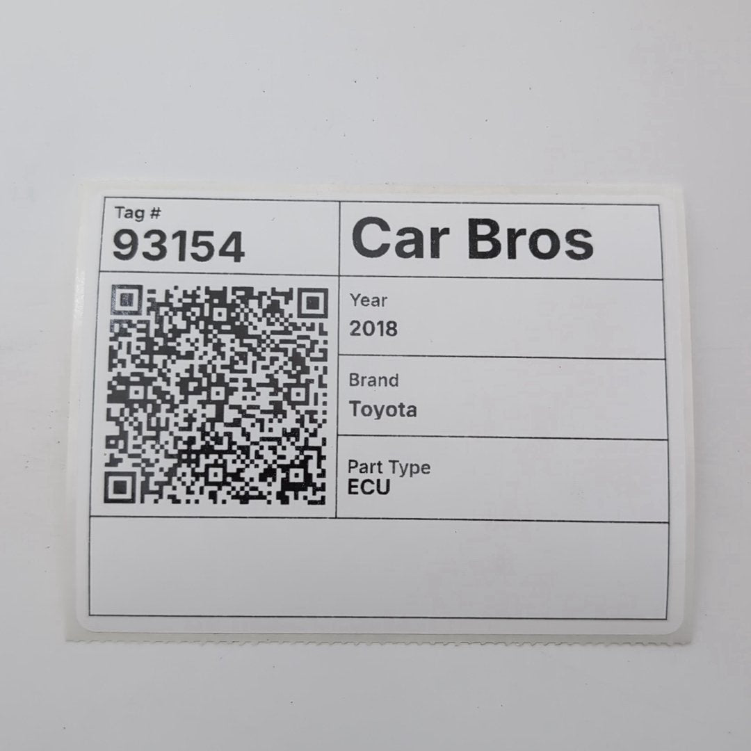 2018 Toyota Camry 2.5L Engine Computer Control Module ECU 89661-06X56